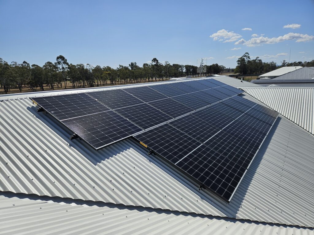 Solar panel installation by JA Electrical & Solar, Gold Coast and Tweed Heads