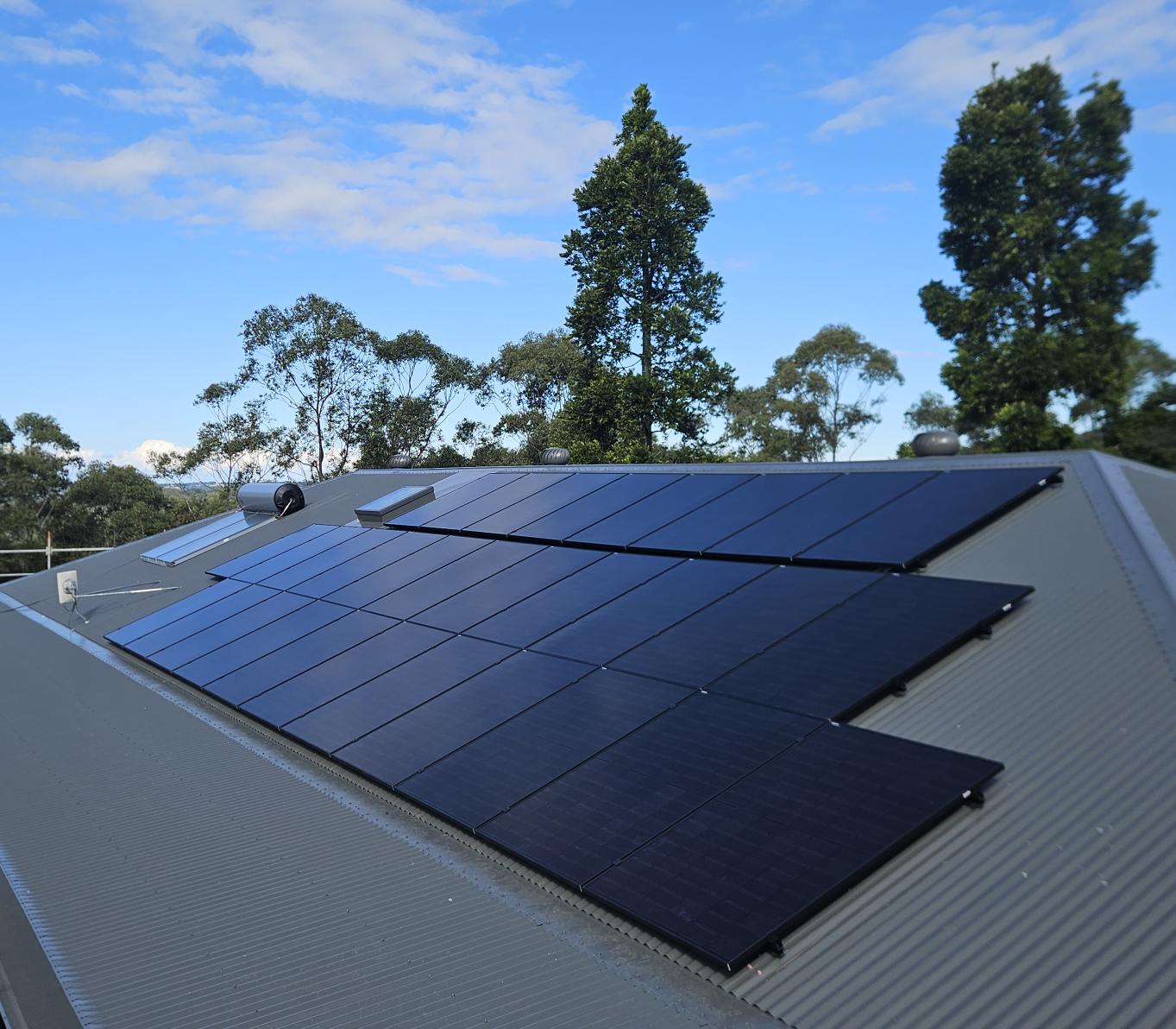solar panel installation