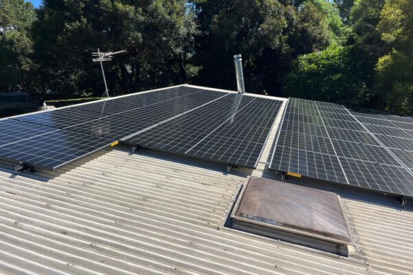 Solar panel installation