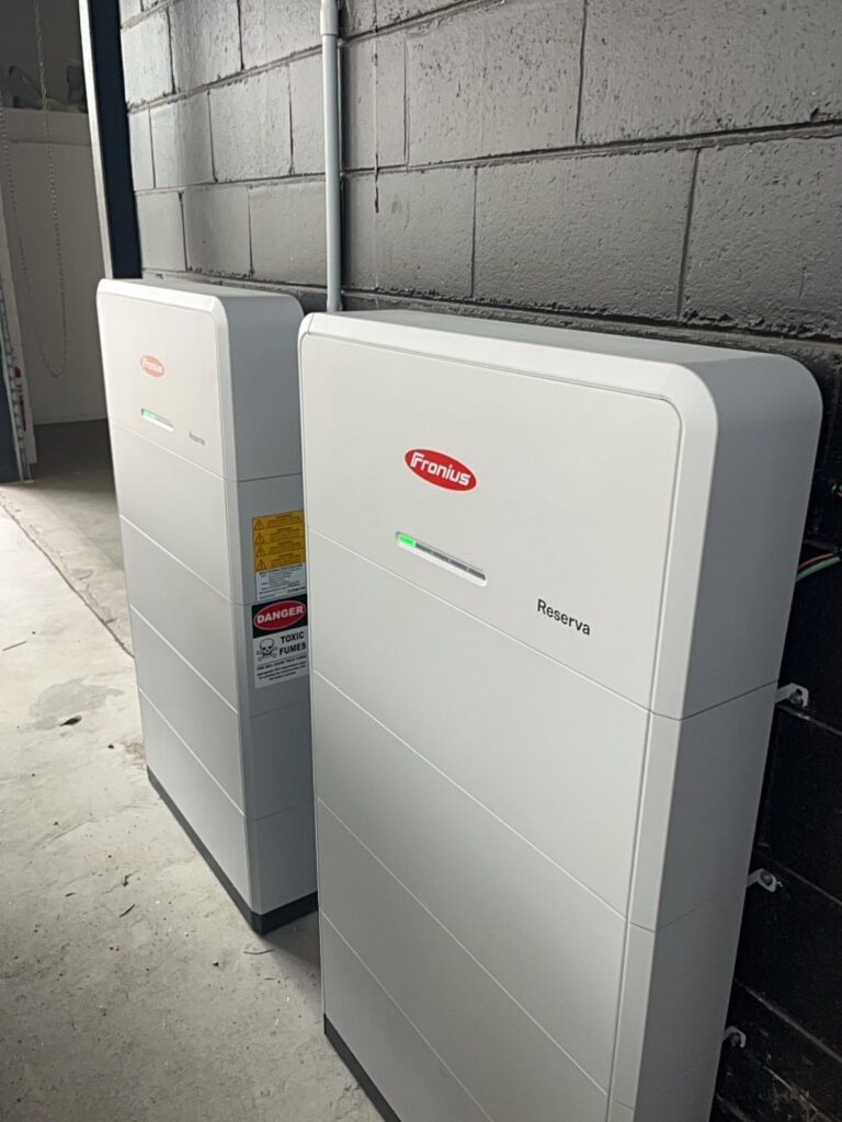 Home battery storage system installed on the Gold Coast