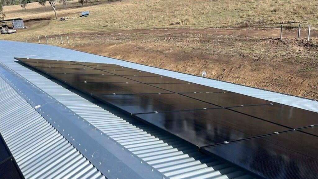 10kW off-grid solar system near Beaudesert