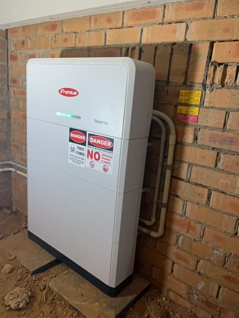 Fronius Reserva battery in Murwillumbah